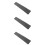 3Pcs Rubber Threshold Ramp For Robot Vacuum Cleaner Angled Rise 10