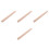 4Pcs Wood Mailing Tube For Documents Blueprints Artwork Storage 5