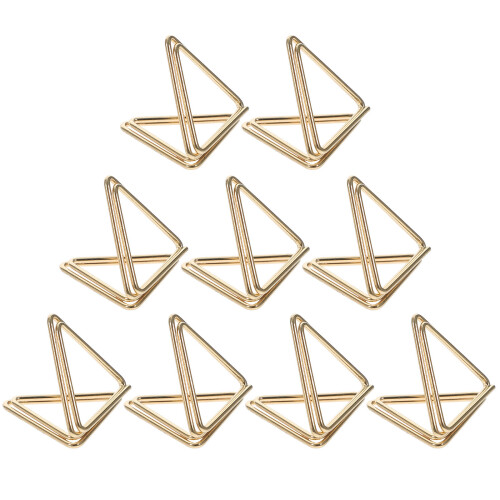 90 Pcs Triangle Paper Clips For Wedding Invitations And Projects 2