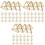 90 Pcs Triangle Paper Clips For Wedding Invitations And Projects 5