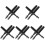 15 Pcs Eyebrow Brushes Mascara Wands Lash Comb Tools 4