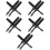 15 Pcs Eyebrow Brushes Mascara Wands Lash Comb Tools 9
