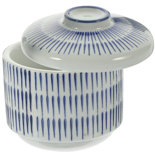 5Pcs Japanese Mini Ceramic Stew Pot With Lid 2