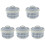 5Pcs Japanese Mini Ceramic Stew Pot With Lid 4