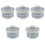 5Pcs Japanese Mini Ceramic Stew Pot With Lid 5