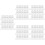 150 Pcs Plastic Nail Art Clip For Extension And Model Fixing 8