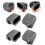 Moving Wheels For Exercise Bikes Adjustable Regulating Tube Reliable Support System Durable Steel Casters 3