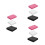 9 Pcs Wool Felt Needle Felting Foam Pad Craft Mat For Diy Projects 5