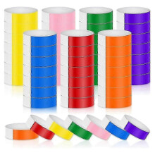 Wristbandsfor Events Colors - 700 Counts Neon Wrist Bands Waterproof Arm Hand Bands for Events Ligh