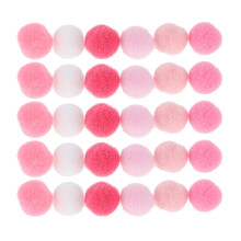 2Pièces Mini Pompons Colorés Pour Manuelles Accessoires