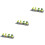 3 Sets Cartoon Cactus Car And Desktop Decorations 5
