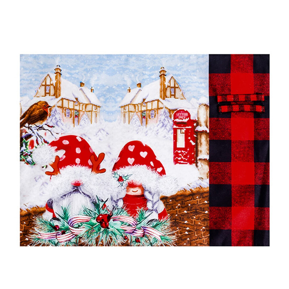 Christmas Tree Skirt Holiday Decoration Dinner Party Cooking Set Santa Apron Table Cushion-image-OPC-PKYGT8J-NEW