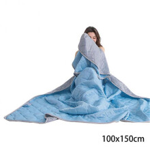 (100x150cm,Sky Blue)Cooling Blanket for Hot Sleeper Cooling Blanket Duvets for Hot Sleeper Night Sweats for Home/Office