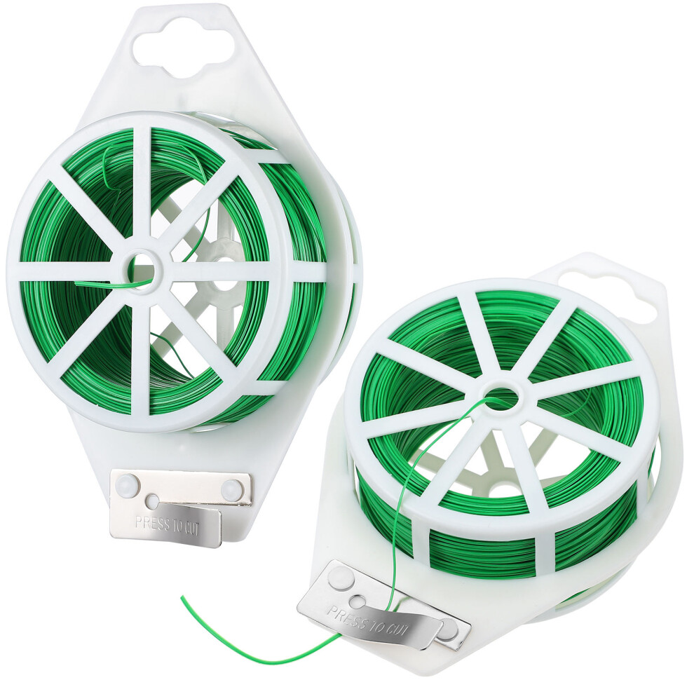 2 Pack Gardening Cable Tree Ties Heavy Duty Vine Stake Straps Support-image-OPC-PKYGTZN-NEW
