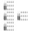200 Pcs Eyebrow Brushes With Cap Lamination Mascara 9