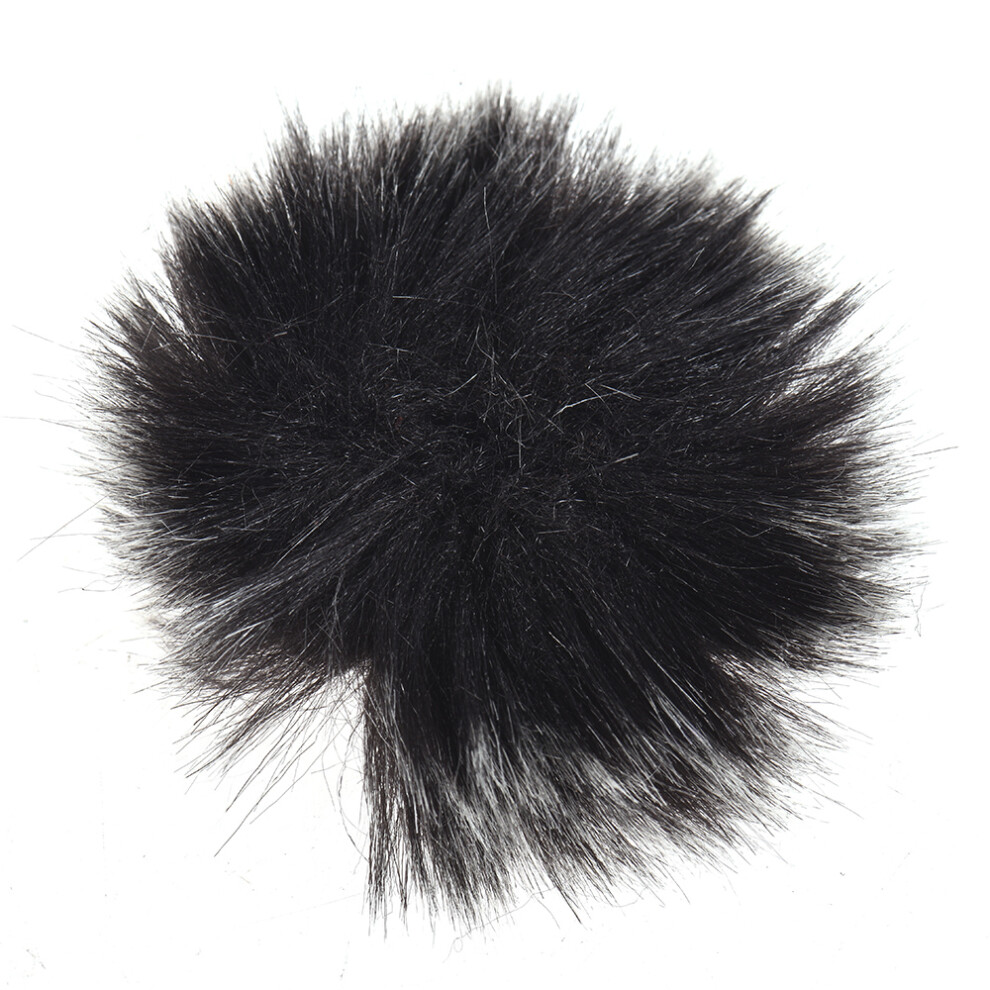 5-Pack Furry Outdoor Microphone Windshield Muff For Mini Lavalier Mic 9361352174056