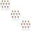 3 Pieces Corks Bottles 9