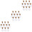 3 Pieces Corks Bottles 5