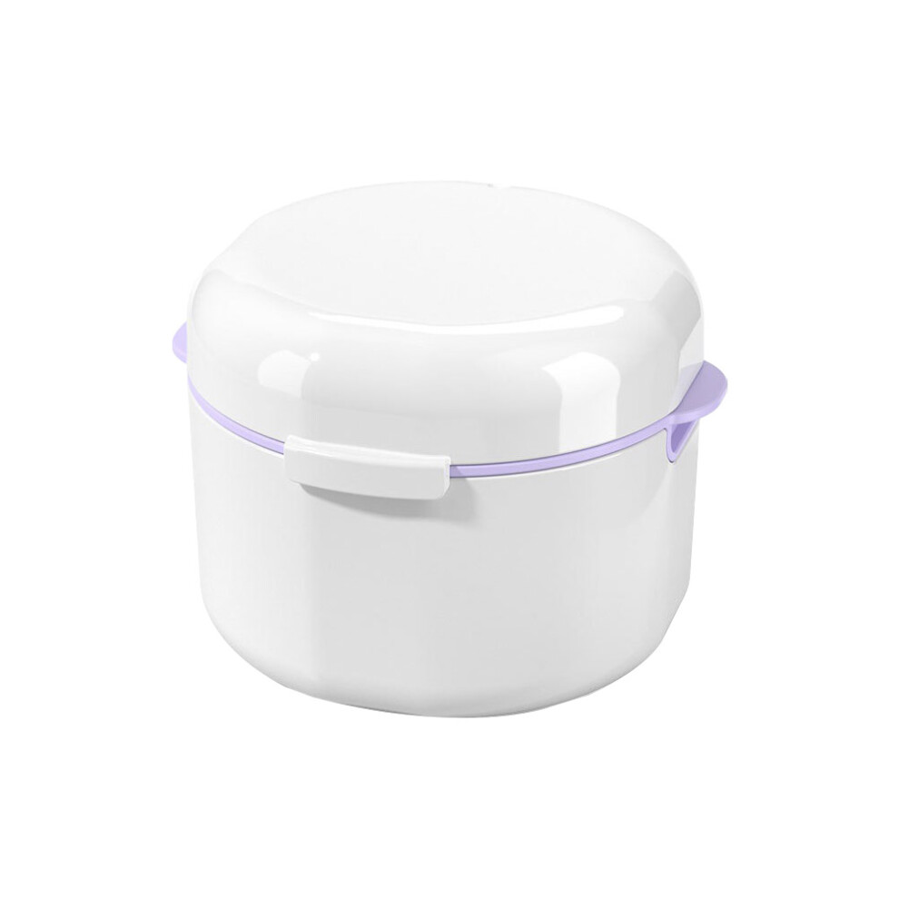 Artibetter Denture Case Portable Cleaning Bath For Retainer