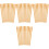 200 Pcs Bee Tube Natural Reed Pole Degradable 5