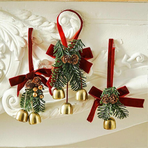 (E)Xmas Tree Hanging Charm Dual-Purpose Festive Charm for Winter Display 2