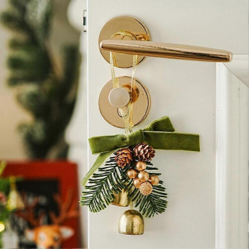 (A)Xmas Tree Hanging Charm Dual-Purpose Festive Charm for Winter Display 2