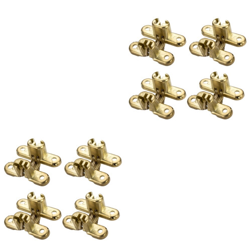 2 Count Folding Table Hinge Hidden Hinges Heavy Duty Feldable Design 2
