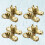 2 Count Folding Table Hinge Hidden Hinges Heavy Duty Feldable Design 9