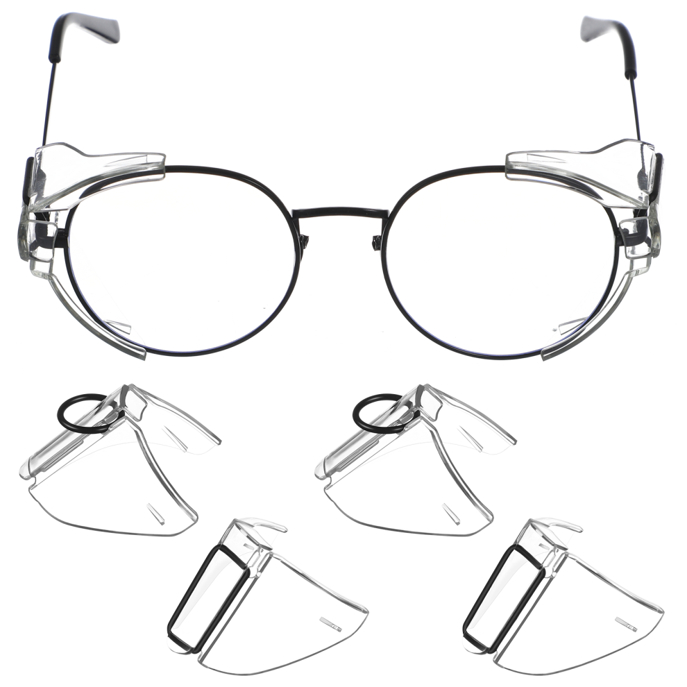 Artibetter 3 Pcs Glasses Safety Side Shields Sunglasses Protect For Eyeglasses