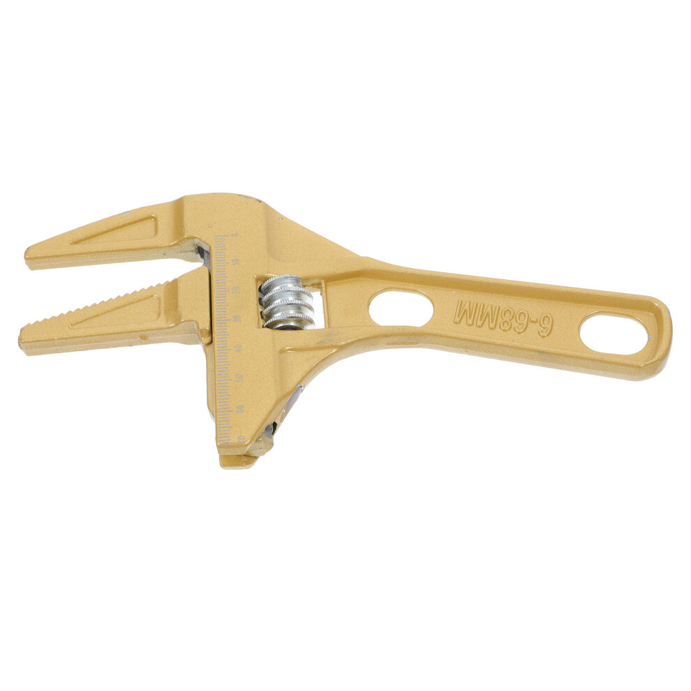 2 Pcs Adjustable Spanner Tool Multi-Function Universal Wrenches Large