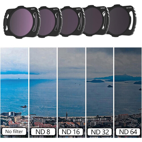 Professional Polarizer Camera Lens Filter Set With Adjustable NDPL Options For Different Shooting Angles ND64 2
