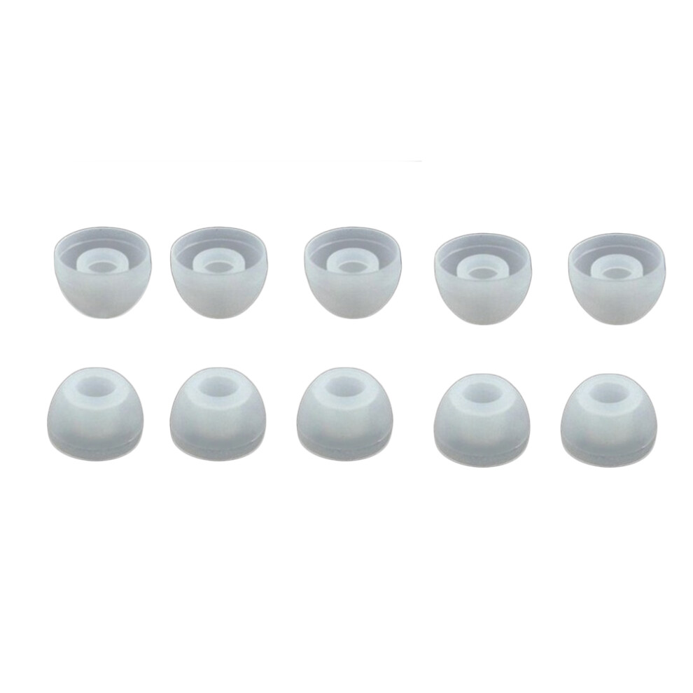 10 Pairs 3.8Mm Silicone Bullet Earbud Tips For In-Ear Headphones 013798279749