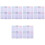 3 Count Convenient Budget Papers Wallet Expense Tracking Budgeting 3