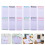 3 Count Convenient Budget Papers Wallet Expense Tracking Budgeting 10