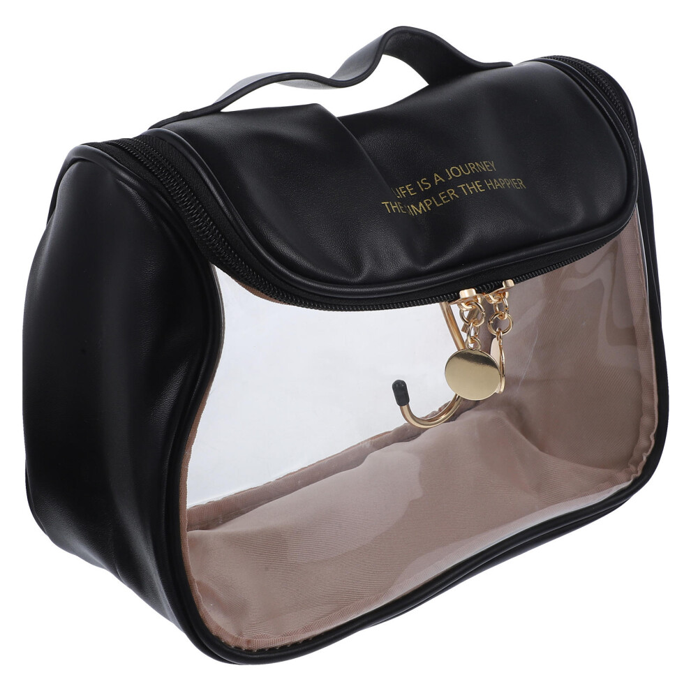 Artibetter Makeup Bag Toiletries Storage Clear Travel Container
