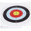 Archery Target Paper 40x40 cm 20 Pieces Replaceable Full Ring Target Paper for Archery Practice and Training 3