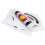 Archery Target Paper 40x40 cm 20 Pieces Replaceable Full Ring Target Paper for Archery Practice and Training 2
