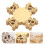 100 Pcs Chocolate Wrappers Candy Wrapping Papers Hollow 9