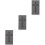 3 Count Graphite Mold Melting Tools Crucible Molds For 7