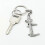 Mini Vernier Caliper Keychain Movable Precision Pocket Vernier Caliper Keyring 2