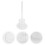 2Pcs Simple Baking Tools Cake Shape Base Stands Transparent 8