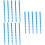 3 Pcs Plastic Loose Leaf Ring Spiral Notebook Coils Binding Spines 7
