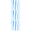 3 Pcs Plastic Loose Leaf Ring Spiral Notebook Coils Binding Spines 8