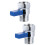 2pcs Shower Pressue Quick Control Shut Off For Bidet 7