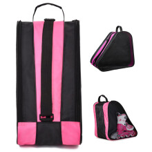 Skate Bag For Roller Skating And Ice Skating, Pink, Standard Size, Roller Skating Gear Bag