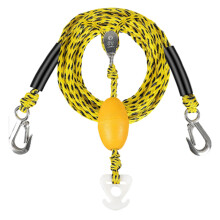 Ski Tow Rope Heavy-Duty Tubing Harness With Quick Connector High-Strength Water Sports Tow Rope For Professionals