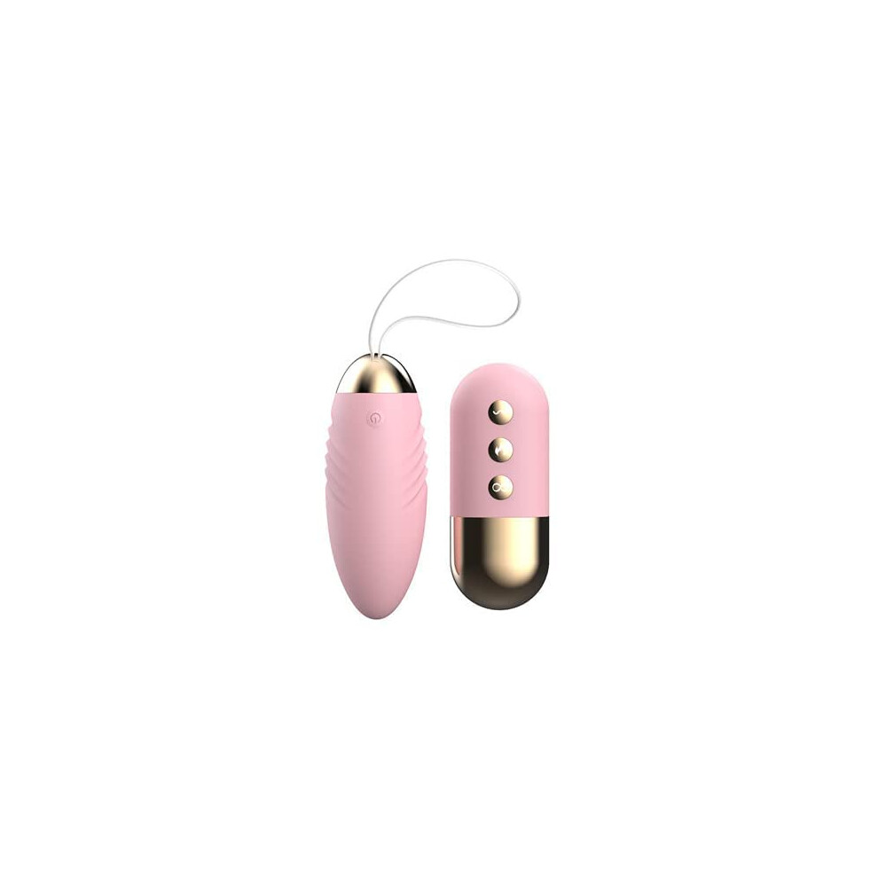 Pink Bullet Massager 10-Mode Powerful Massage Rod Portable Travel Handheld Quiet Waterproof Electric Tool