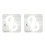 2 Pcs Small Sewing Kit Quilting Diy Patchwork Ruler 9
