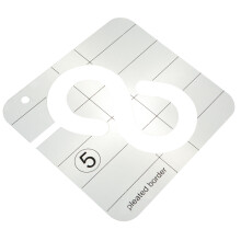 2 Pcs Small Sewing Kit Quilting Diy Patchwork Ruler