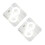 2 Pcs Small Sewing Kit Quilting Diy Patchwork Ruler 8